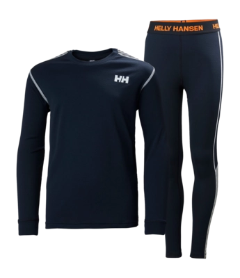 Baselayerset Helly Hansen Junior Lifa Active Set Navy Regular Fit
