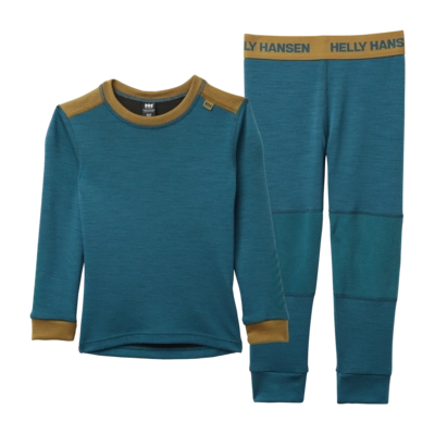 Baselayerset Helly Hansen Kids Lifa Merino Set Dark Creek Regular Fit