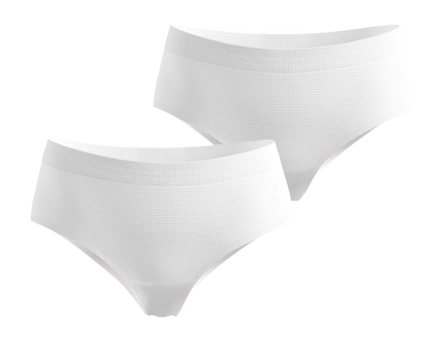 Baselayerset Odlo Women Active Light 2 Pack White White Fitted