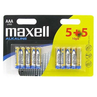 Batterij Maxell AAA Alkaline