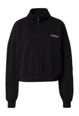 Pull Napapijri Women B-Morgex Half Zip Black 041