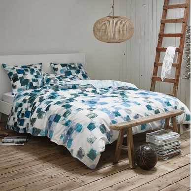 Bettwäsche Esprit Beach Blau Mako-Satin
