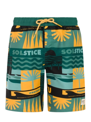 Beachshort Protest Boys PRTTonny JR Dark Teal Regular Fit