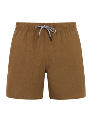 Beachshort Protest Men Davey Hazelnut Brown Regular Fit