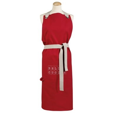 Keukenschort Aquanova Bella Cucina Rood