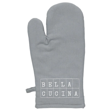 Ofenhandschuhe Aquanova Bella Cucina Grau (Baumwolle)
