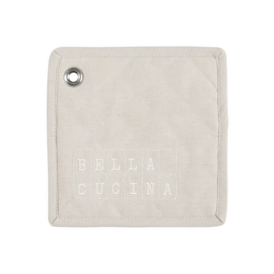 Pannenlappen Aquanova Bella Cucina Lichtgrijs (2 stuks)