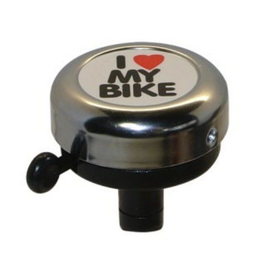 Fietsbel Belll I Love My Bike Chroom