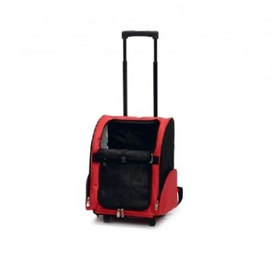 Hondenmand Beeztees Reistrolley Rood Zwart