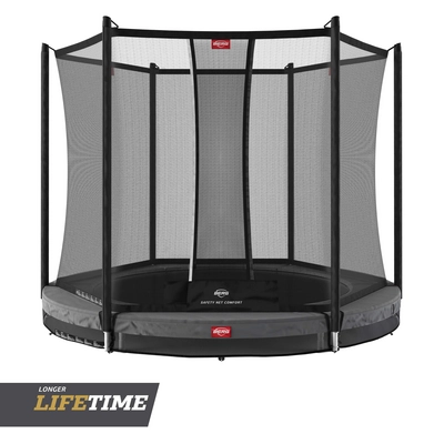 Trampoline BERG Favorit InGround 270 Grey + Safety Net Comfort