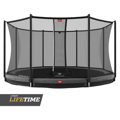 Trampoline BERG InGround Favorit Grey 430 + Safety Net Comfort