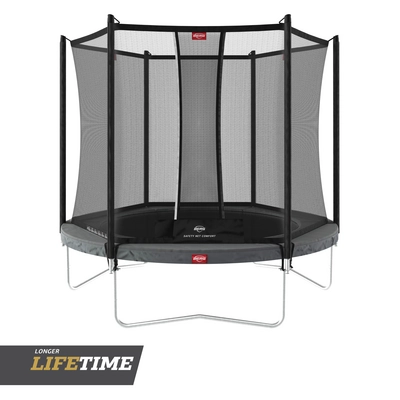 Trampoline BERG Favorit Regular 270 Grey + Safety Net Comfort