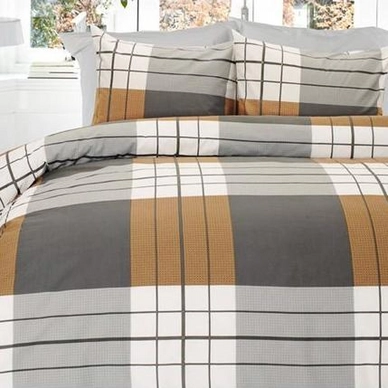 Dekbedovertrek Beddinghouse Berisso Brown Flanel