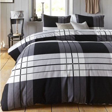 Dekbedovertrek Beddinghouse Berisso Black Flanel
