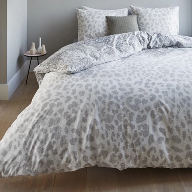 Beddinghouse Ivory Berkeley Light Grey Dekbedovertrek Katoen