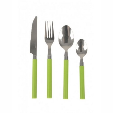 Cutlery Set Bo-Camp 4-Piece Lime
