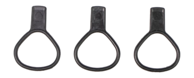 Bevestigingssysteem Ortlieb Frame Pack RC Clamping Rubbers Black