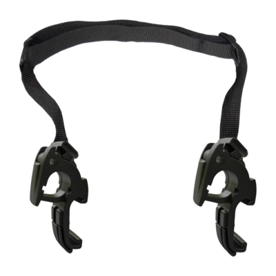 Bevestigingssysteem Ortlieb QL2.1 Hooks With Adjustable Strap 18Mm Black (2-Delig)