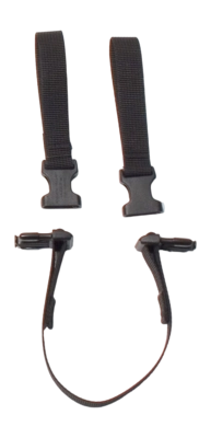 Bevestigingssysteem Ortlieb Unisex Fastening Straps Saddle Bag Black