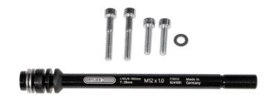 Bevestigingssysteem Ortlieb Unisex Thru Axle M6 Connector 1mm Black