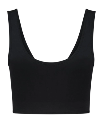 Bra Bye Bra Women Soft Touch Seamless Reversible Bra Top Black