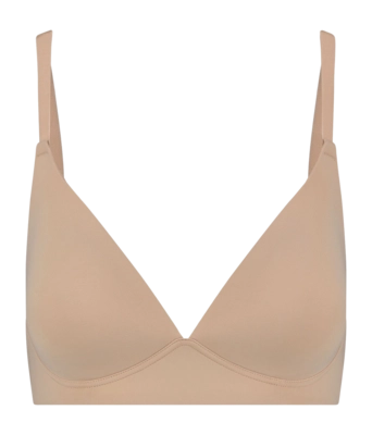 Bra Bye Bra Women Wire Free Bra Beige