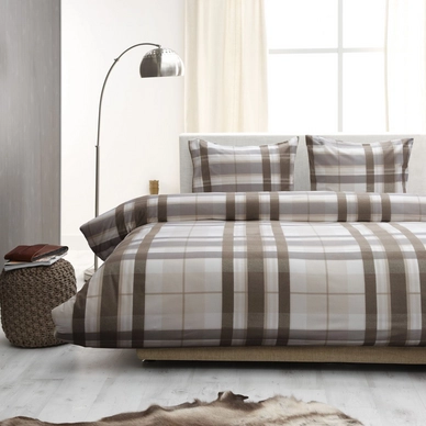 Dekbedovertrek Beddinghouse Cambridge Sand Flanel