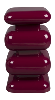 Table de Bout Dutchbone Stubby Stool Red | Etrias.fr