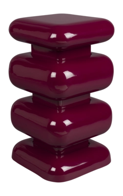 Bijzettafel Dutchbone Stubby Stool Red | Stijlvol in Huis