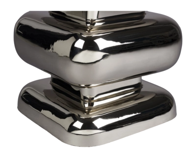 Bijzettafel Dutchbone Stubby Stool Silver | Stijlvol in Huis