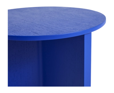 2---AB681-A366-AH28_Slit Table Wood Round High vivid blue wb lacquer oak_detail 02