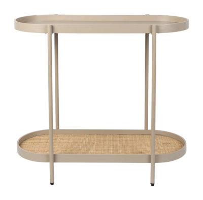 Bijzettafel White Label Living Amaya Beige