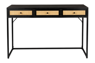 Bijzettafel White Label Living Guuji Black