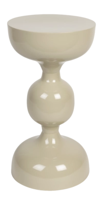Bijzettafel White Label Living Lars Side Ivory