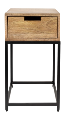 Bijzettafel White Label Living Parcq Side Natural