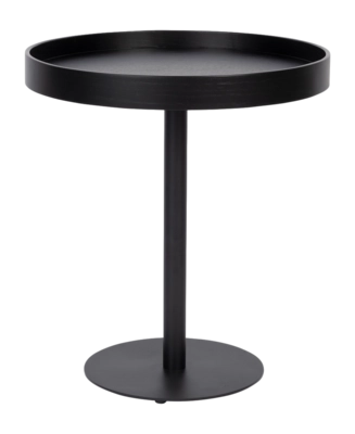 Bijzettafel White Label Living Yuri Black - Maat S