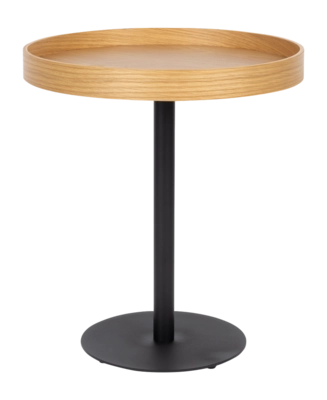 Bijzettafel White Label Living Yuri Oak - Maat S