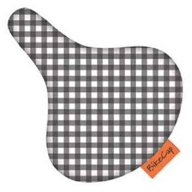 Zadelhoes Bikecap Black Checkmate Grote Ruit