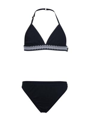 Bikini Brunotti Girls Nelle-Rib Black