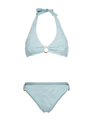 Bikini Brunotti Women Hollymai-Jacquard Aqua Grey Regular Fit