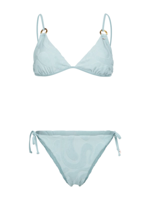 Bikini Brunotti Women Sunanda-Jacquard Aqua Grey Regular Fit
