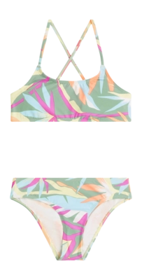Bikini O'Neill Girls Essentials Green Tropicana Bralette