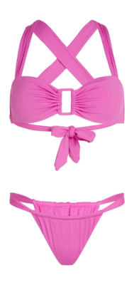 Bikini O'Neill Women Annie Electric Fuschia Nauwsluitende pasvorm