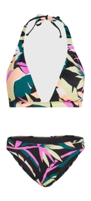 Bikini O'Neill Women Essentials Marga Cruz Black Tropicana Verstelbare fit