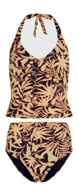 Bikini O'Neill Women Tankini Black Brazillian Sun Aansluitende pasvorm