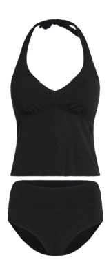 Bikini O'Neill Women Tankini Black Out High Waist