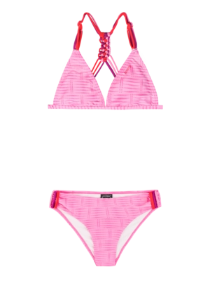 Bikini Protest Girls PRTFimkes JR Triangle Cheeky Pink Regular fit