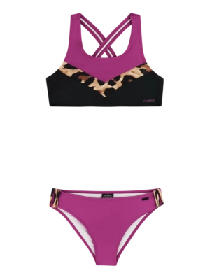 Bikini Protest Girls PRTFruity JR Bralette Punch Pink Tweedelige set