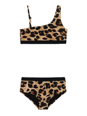 Bikini Protest Girls PRTPanter JR One Shoulder Fudgecamel Regular Fit