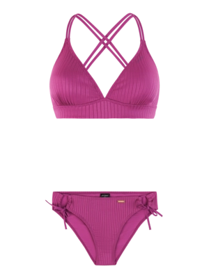 Bikini Protest Women PRTCosta Triangle Punch Pink Regular Fit